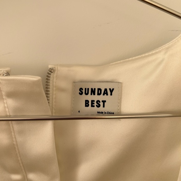 Sunday best shiloh bustier, size small white - Picture 4 of 6